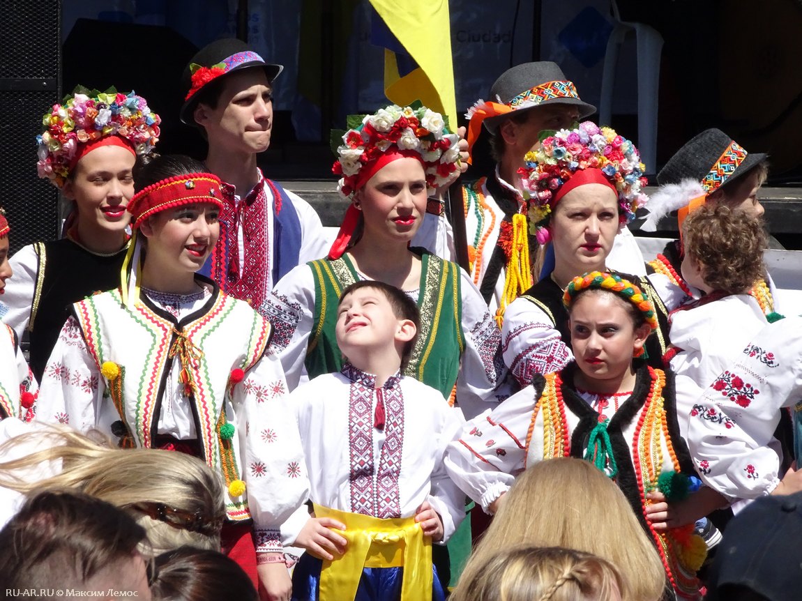 Жители Украины Фото