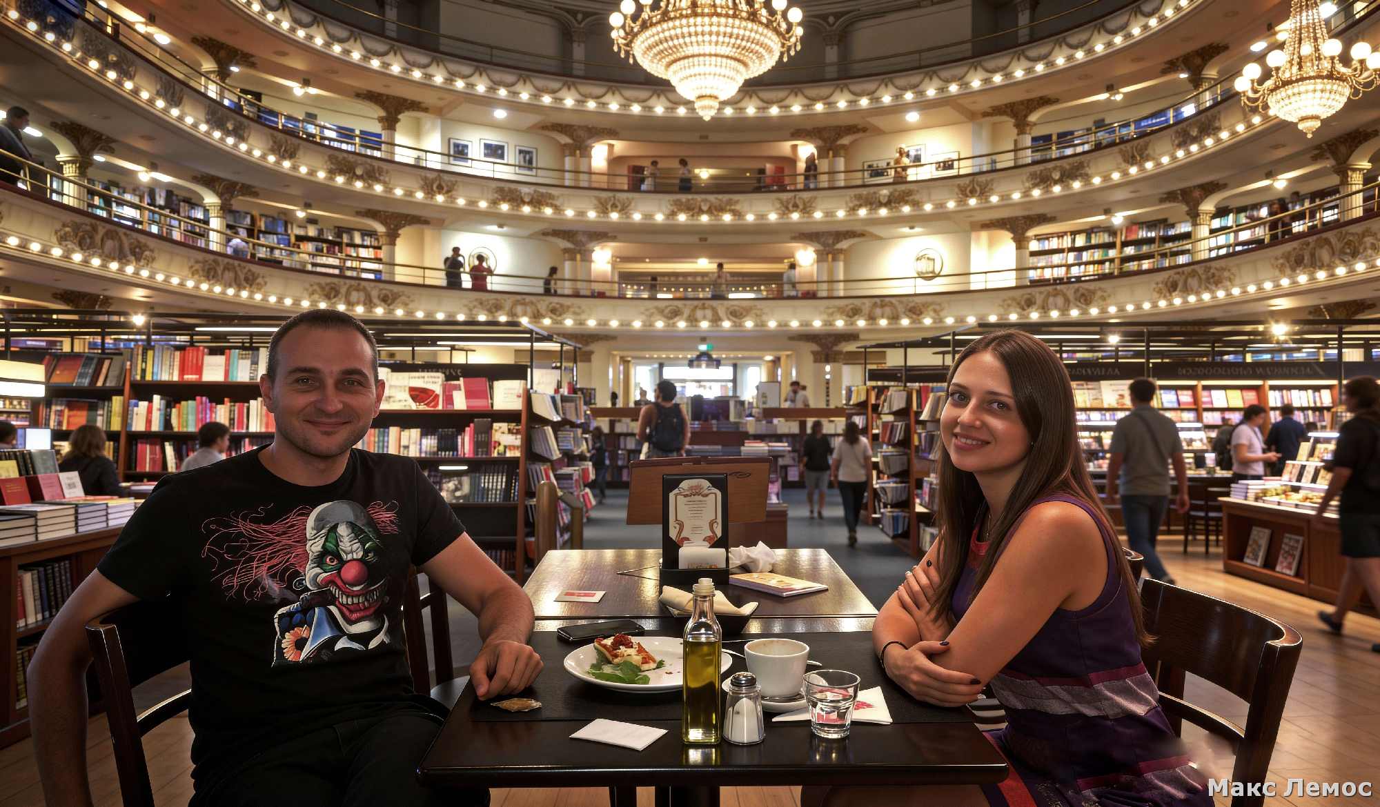 Атенео, книжный магазин в театре, Буэнос-Айрес