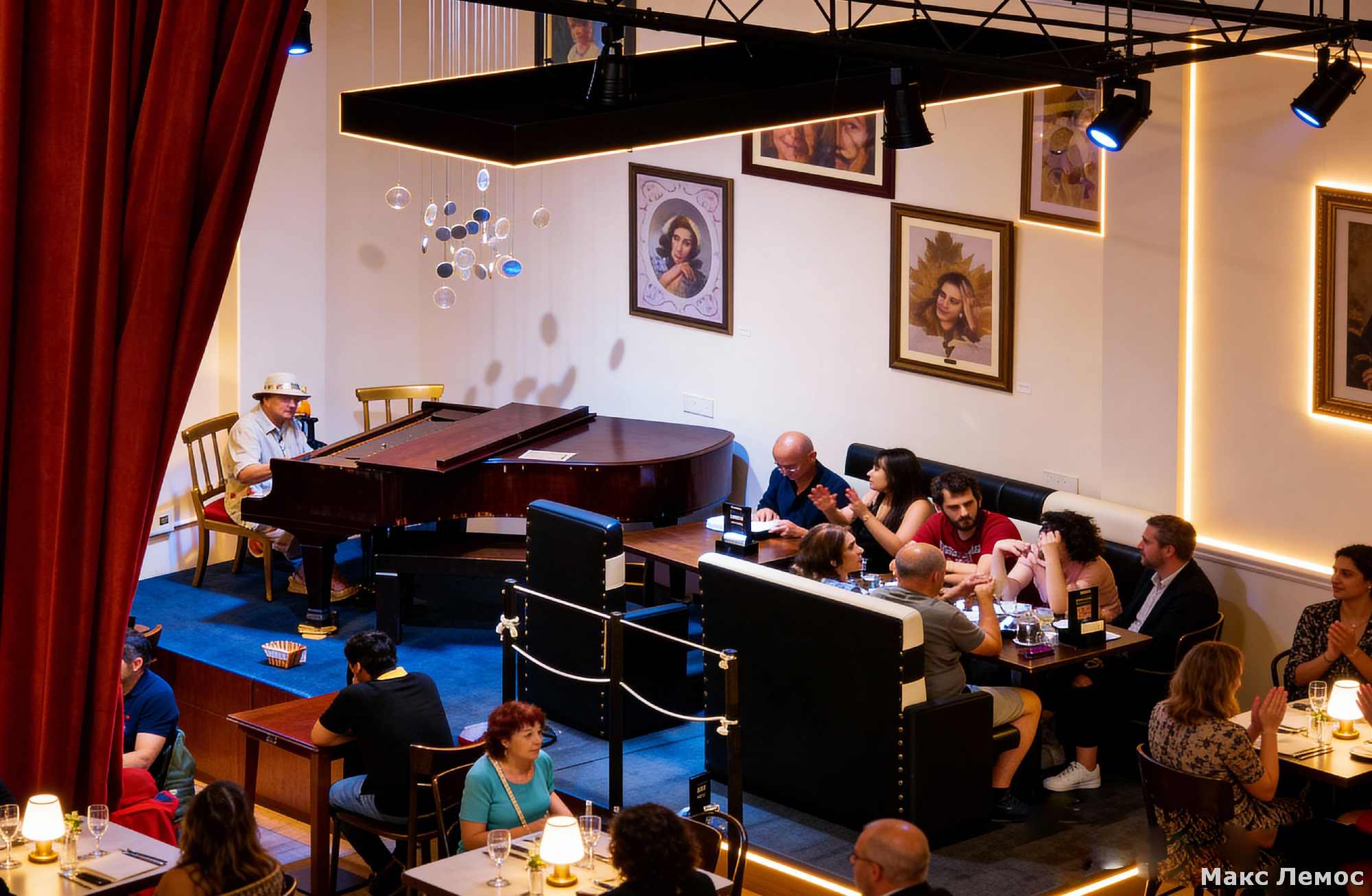 Атенео, книжный магазин в театре, Буэнос-Айрес