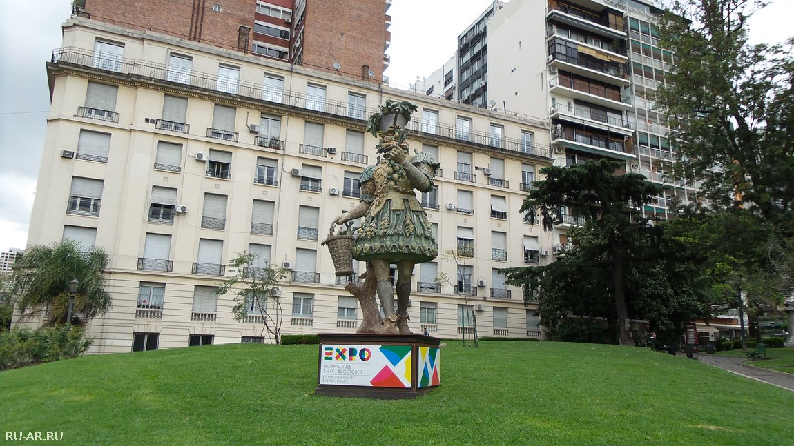 Кладбище Реколета в Буэнос-Айресе