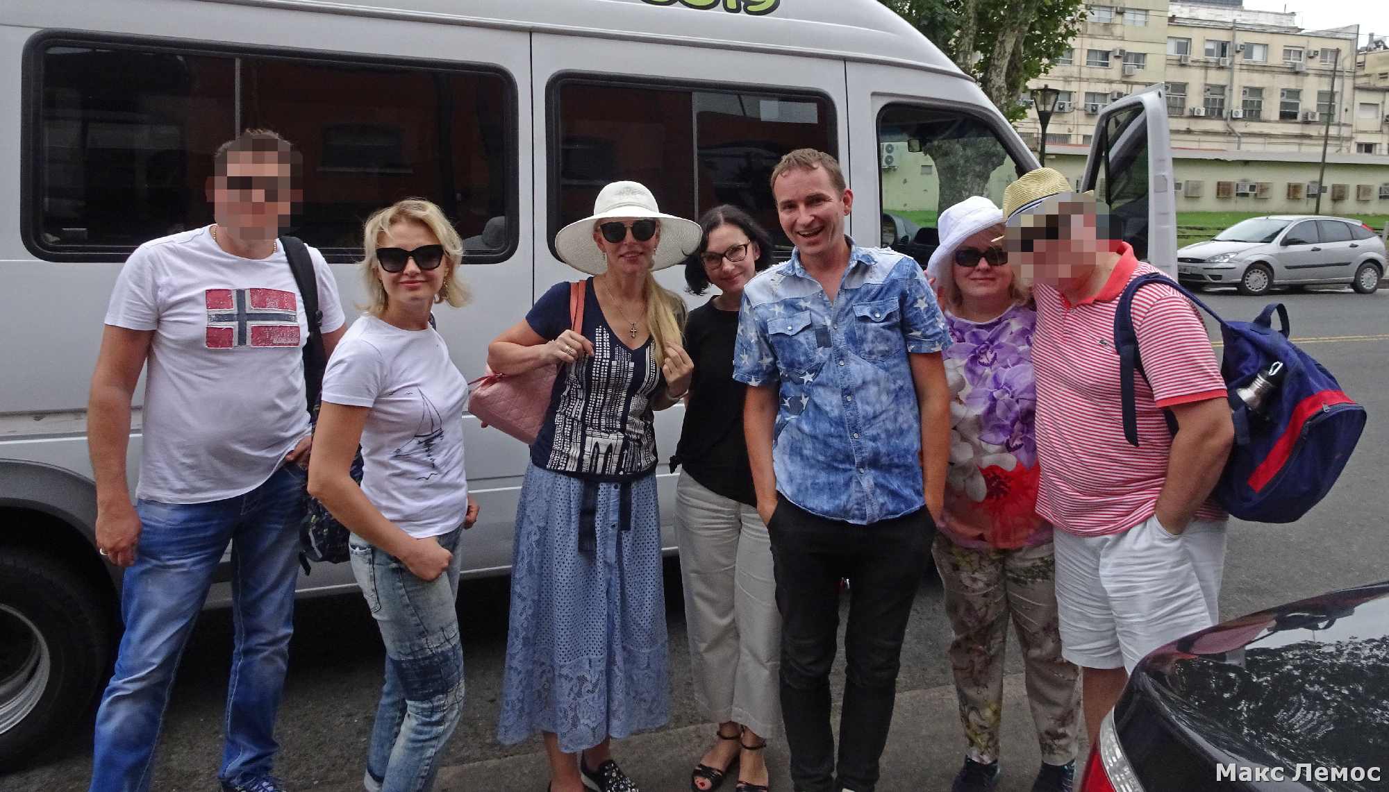 Туристы на экскурсии