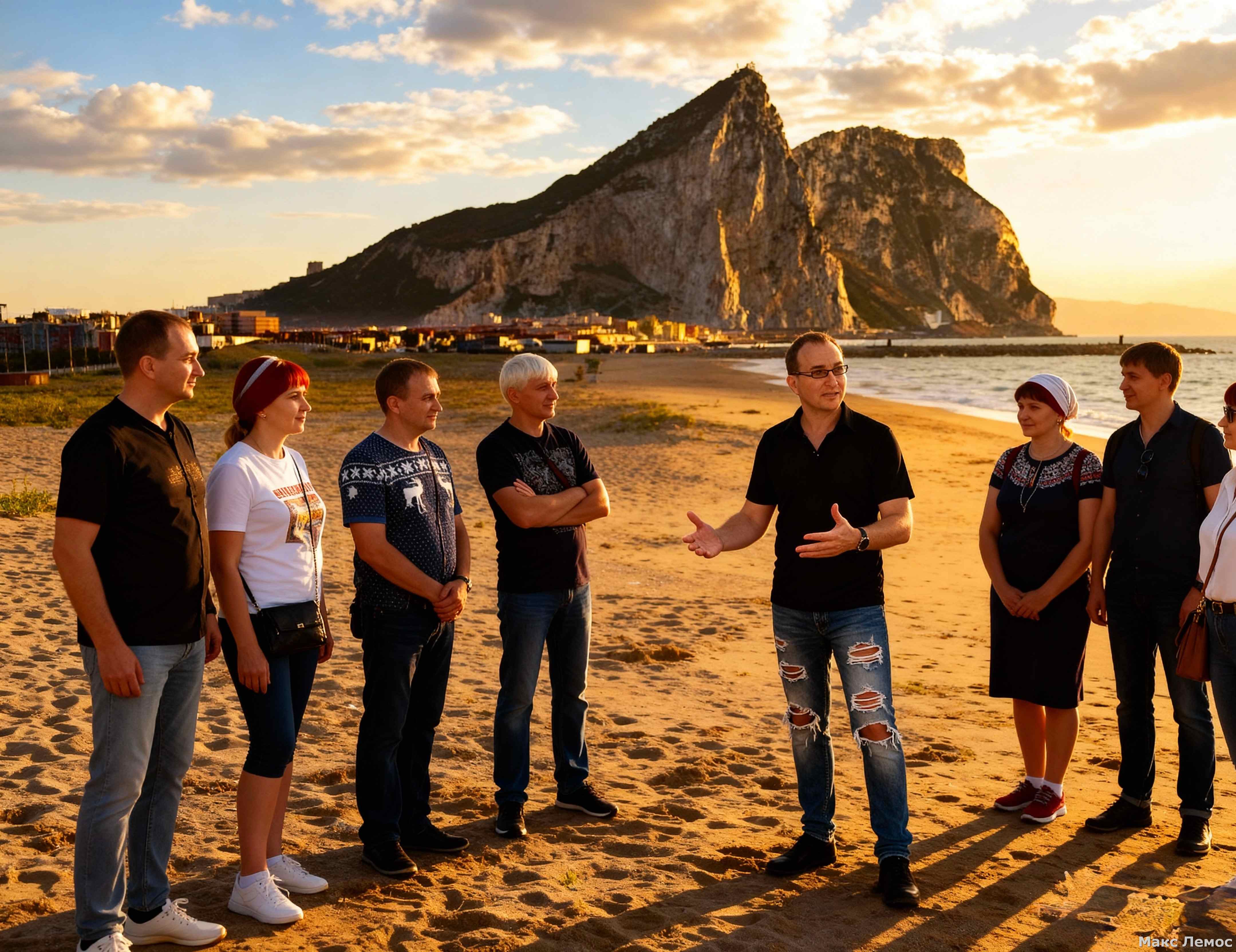 Скала Гибралтара — символ, видимый из Африки