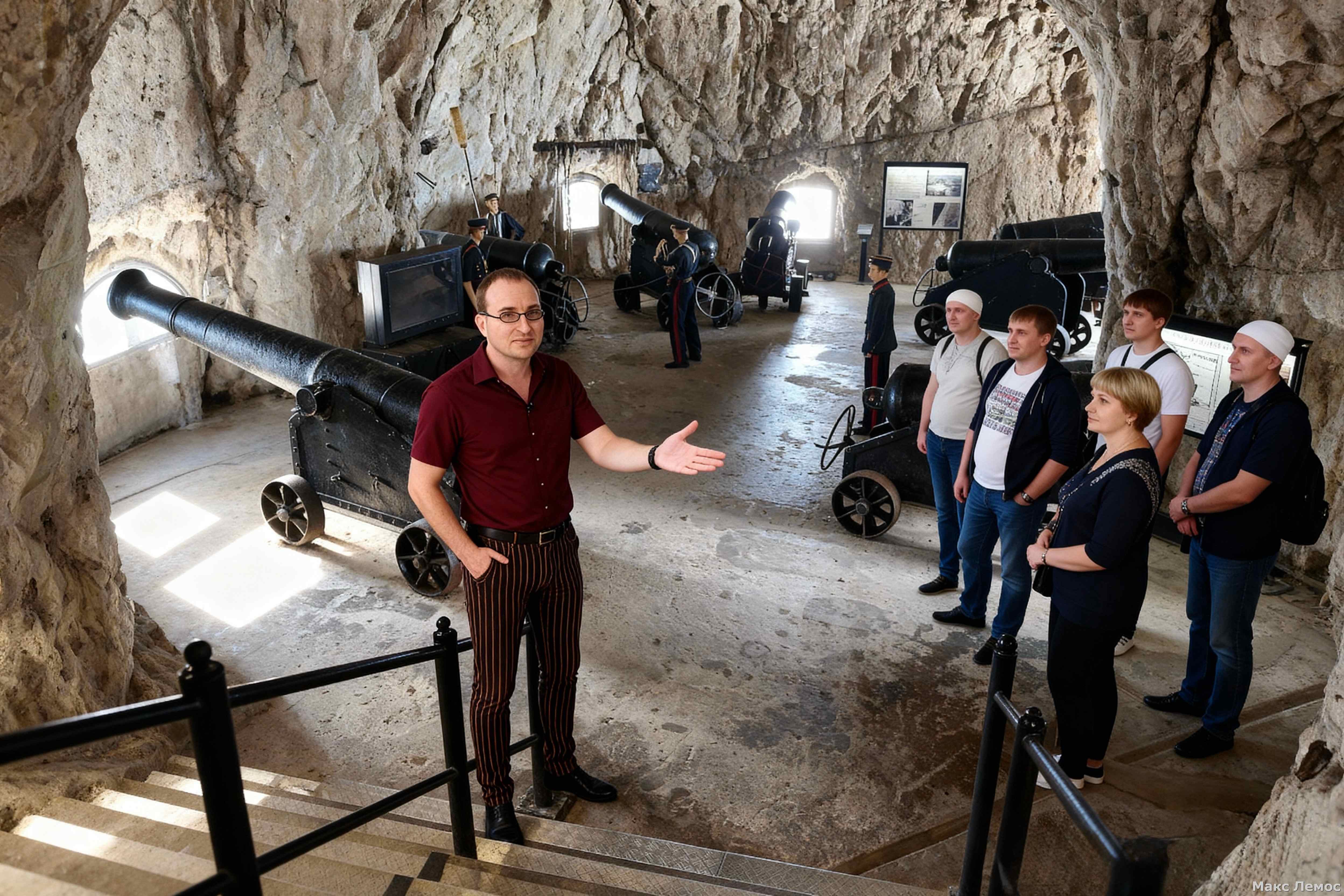 Туннели и артиллерия — музей боевой истории