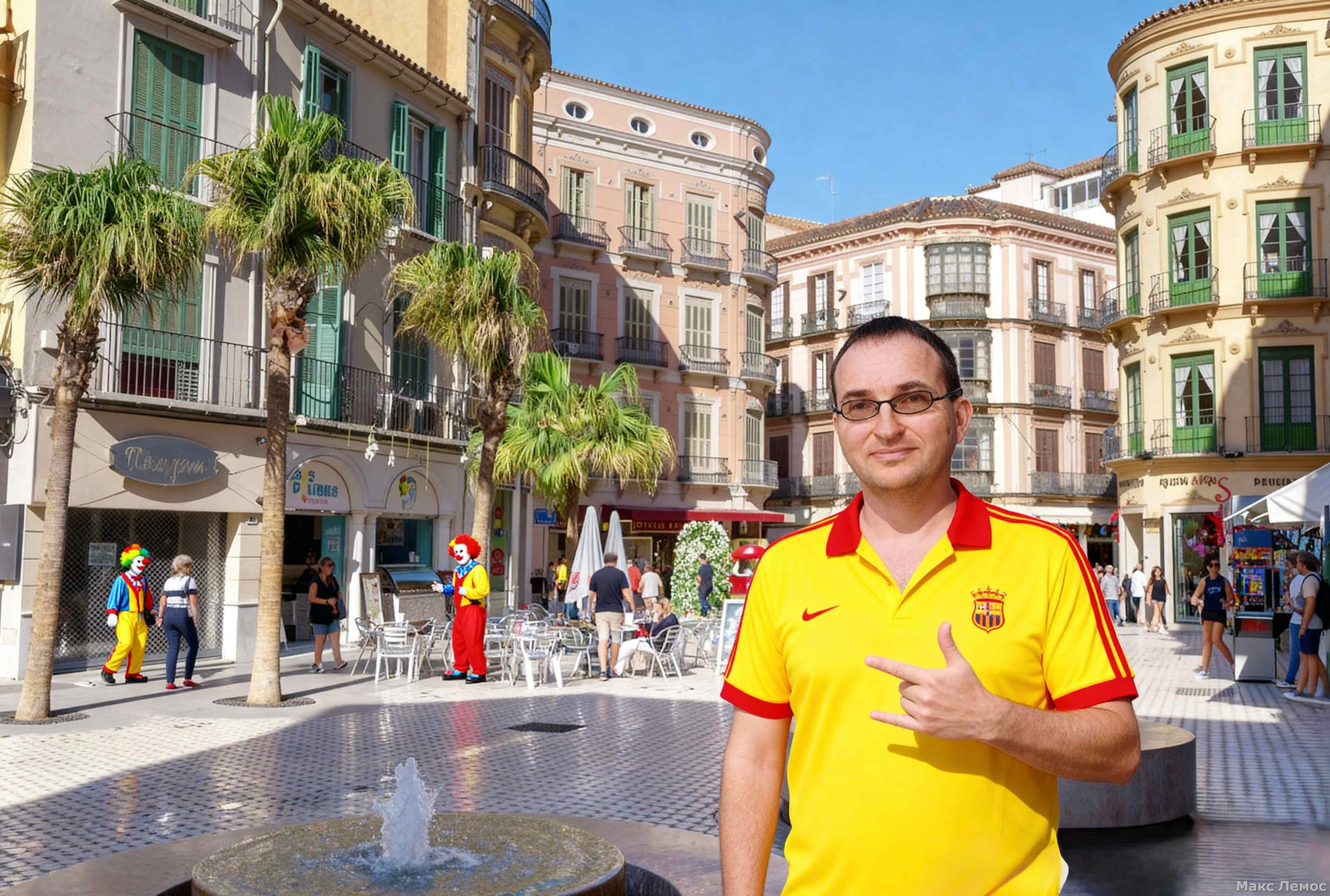 Площадь Конституции в Малаге