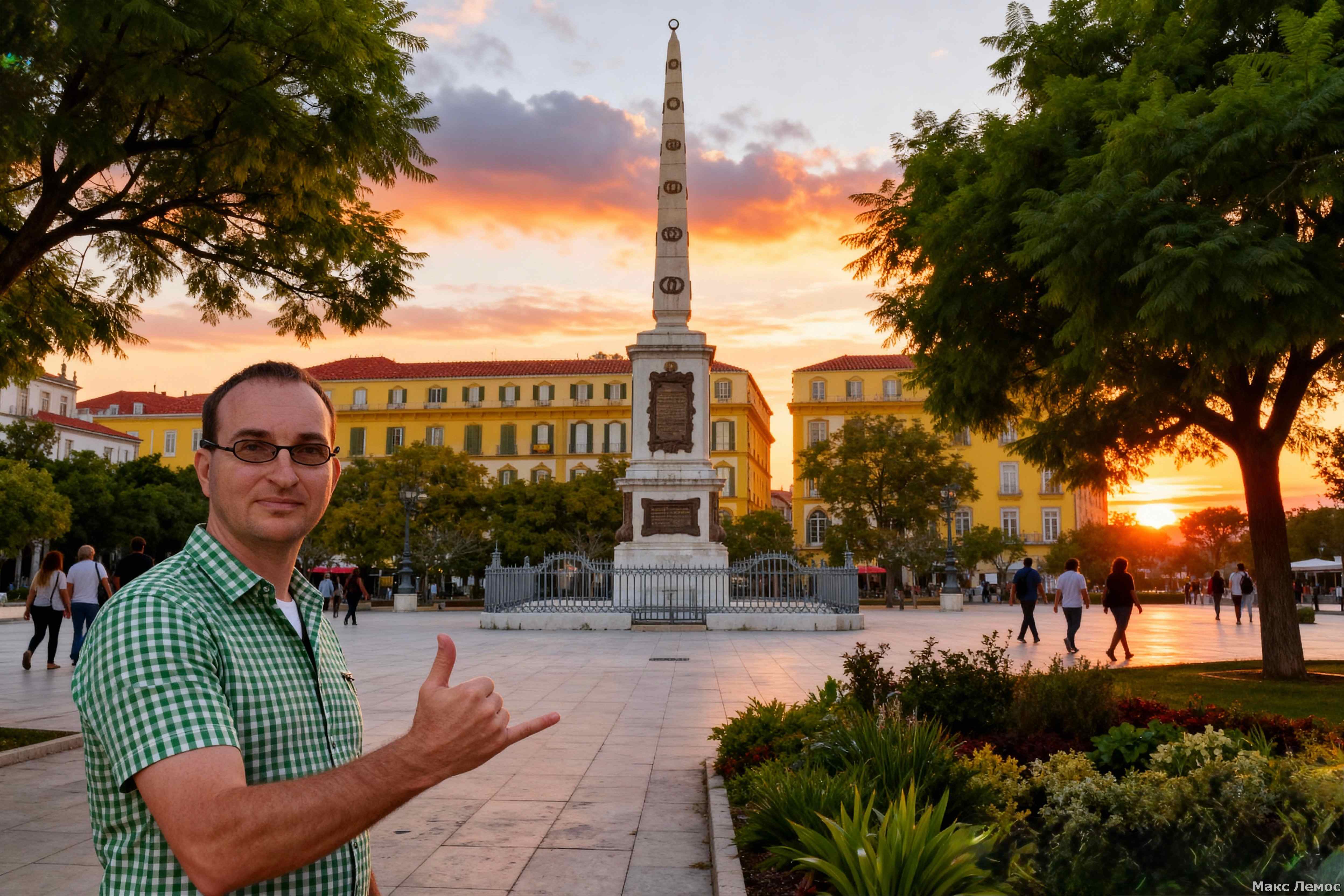 Площадь Мерсед в Малаге