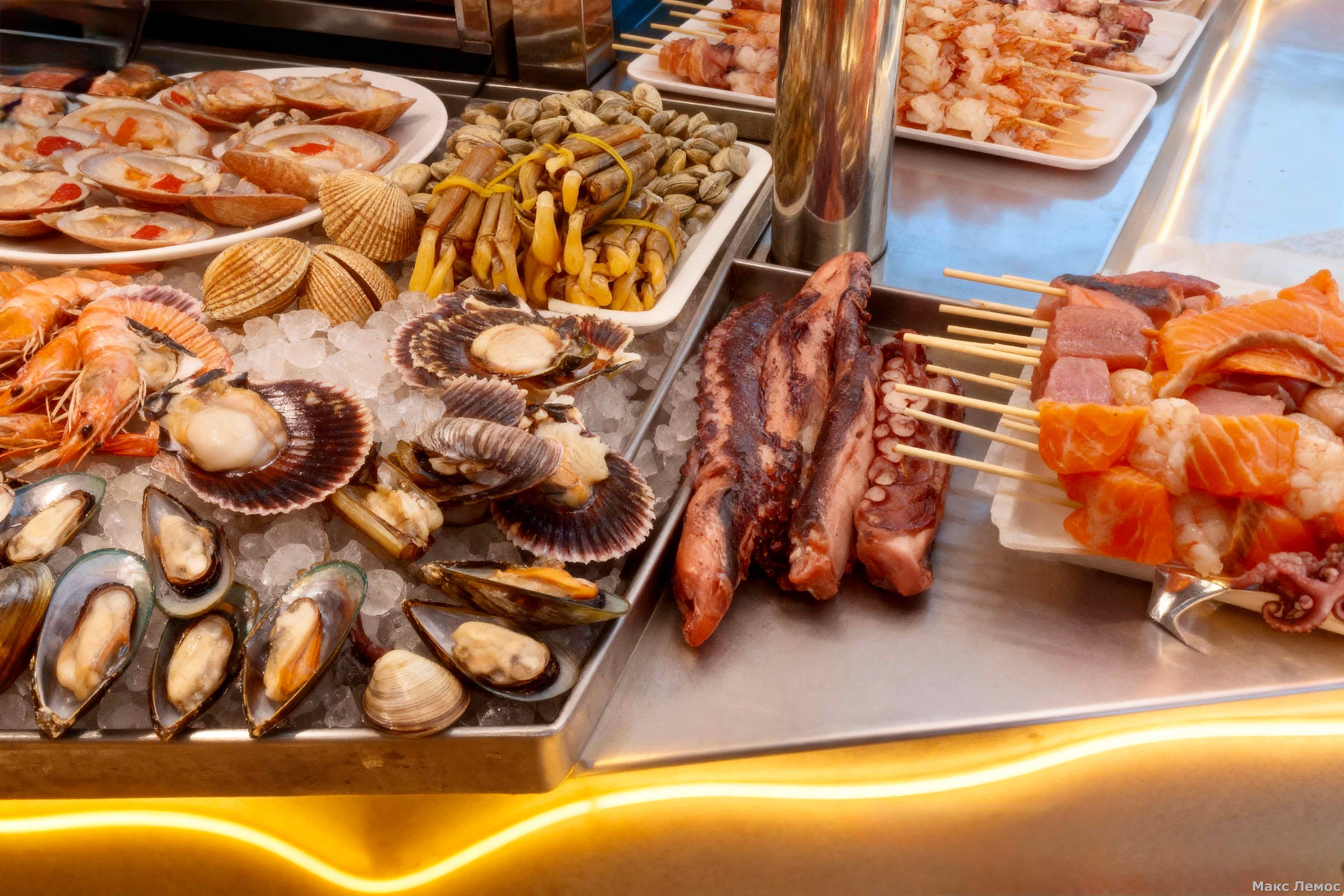 Морепродукты Андалусии