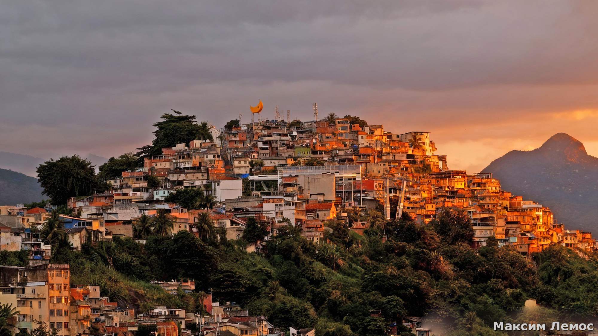 Улицы фавелы